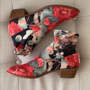Floral Sock Boot